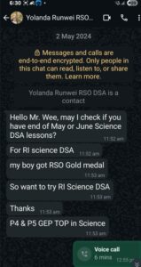 Raffles Science Olympiad Classes RSO past year papers