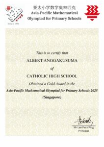 APMOPS By Hwa Chong Institution (HCI)