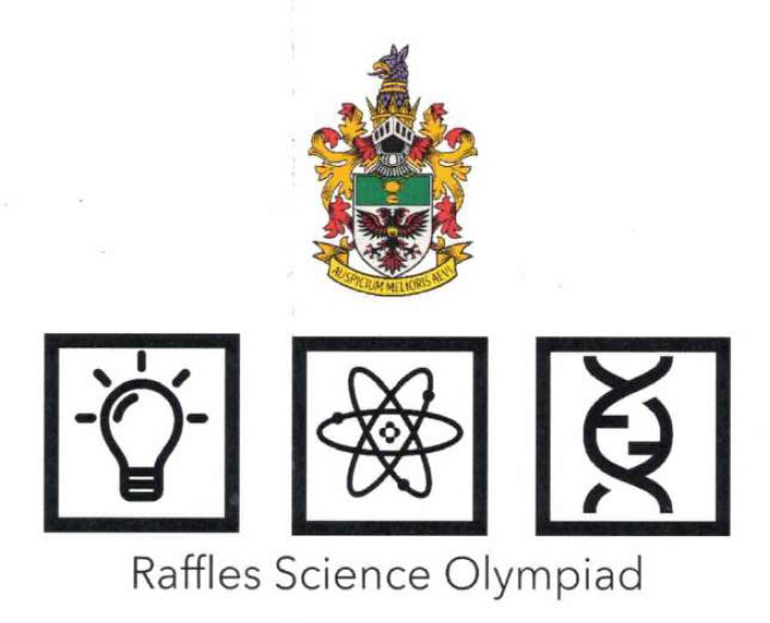 Raffles Science Olympiad (RSO) By Raffles Institution (RI)